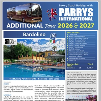 Additional Tours 2026 Booklet