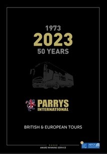 parrys international tours 2023